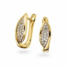 Pan Jewelry øredobber med zirkonia thumbnail