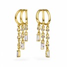 Rio radiance øredobber i sølv med hvite zirkonia thumbnail