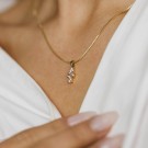 Smykke i sølv med zirkonia  thumbnail