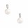 Nora Norway Lydia drop ear, silver