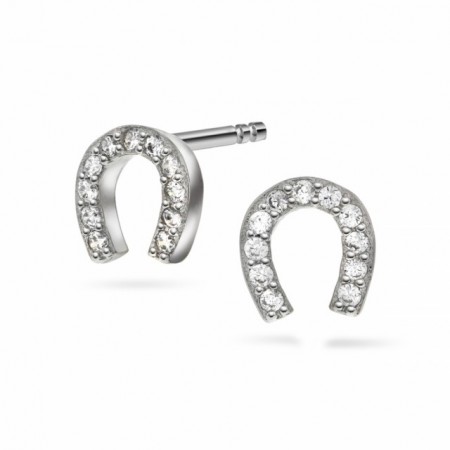 Ørestikk, Hestesko med zirkonia