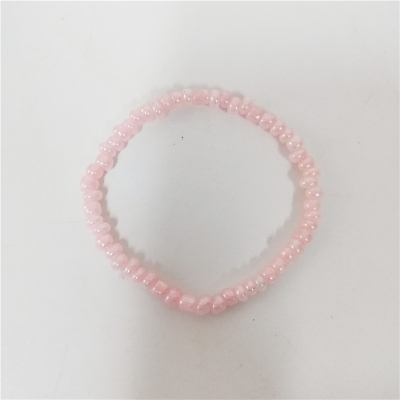 Endless armbånd, rosa perler