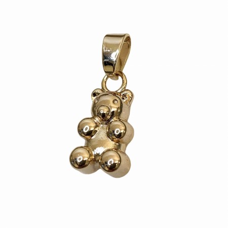 HugMe Liten Bamse anheng, gold