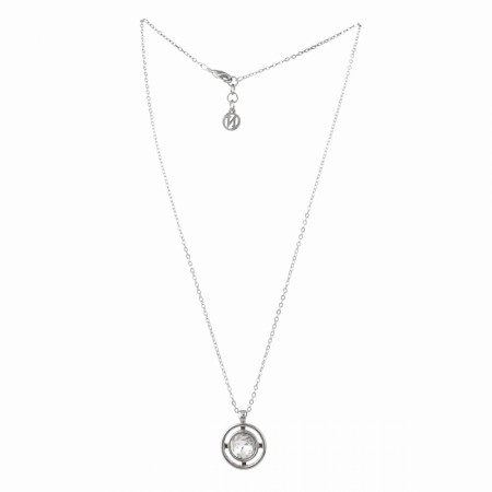 Nora Norway Meriel neck, silver clear