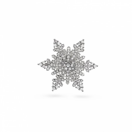 Pan Jewelry, Clutch pin med snøstjerne